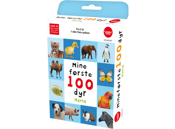 Mine Første 100 Dyr Memo 