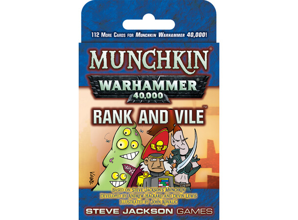 Munchkin Warhammer 40K Rank & Vile Exp Expansion till Munchkin Warhammer 40K 