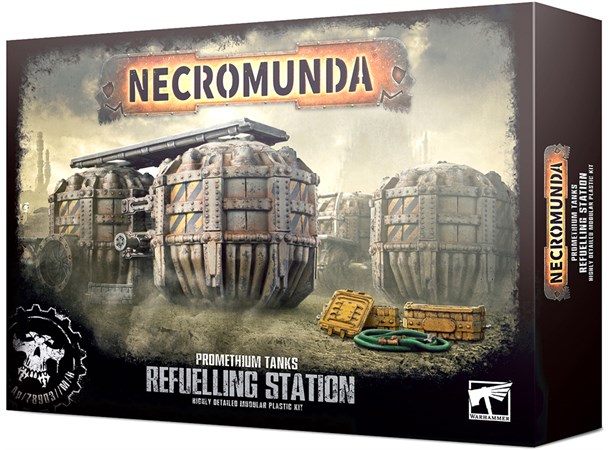 Necromunda Refuelling Station Promethium Tanks 