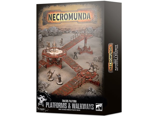 Necromunda Terrain Platforms & Walkways Thatos Pattern 