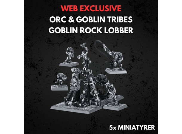 Orc & Goblin Tribes Goblin Rock Lobber Warhammer The Old World 