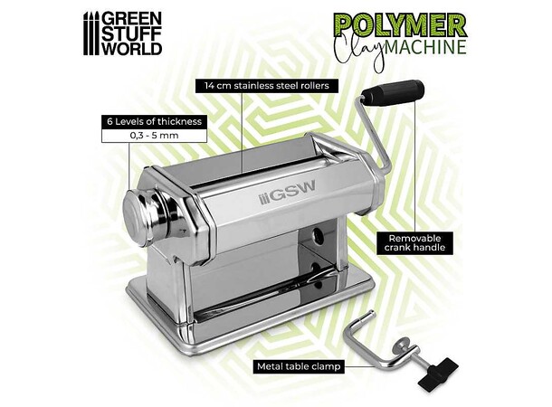 Polymer Clay Machine Green Stuff World 