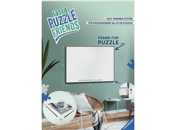 Pussel Ram 1000 bitar 50x70 cm Ravensburger 