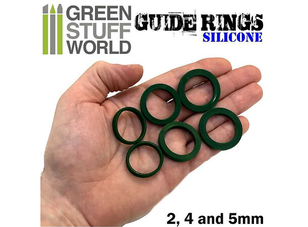 Rolling Pins Silicone Guide Rings Green Stuff World 