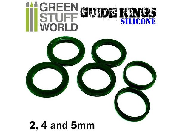 Rolling Pins Silicone Guide Rings Green Stuff World 