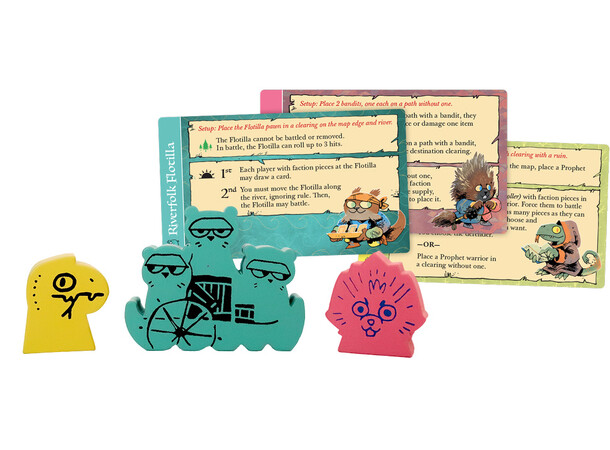 Root Riverfolk Hirelings Pack Expansion till Root 