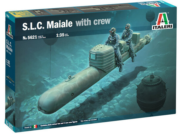 SLC MAIALE with crew Italeri 1:35 Byggsats 