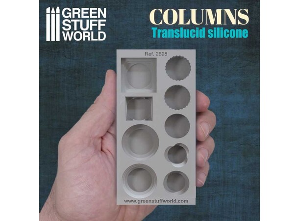 Silicone Molds Columns Green Stuff World 