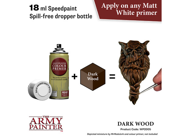 Speedpaint 2.0 Dark Wood Army Painter - 18ml 