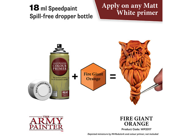 Speedpaint 2.0 Fire Giant Orange Army Painter - 18ml 