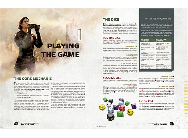 Star Wars RPG EoE Beginner Game Edge of the Empire Roleplaying Game 