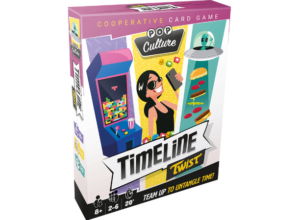 Timeline Twist Pop Culture Kortspel 