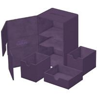 Twin Flip N Tray 160+ Lila Ultimate Guard - Monocolor