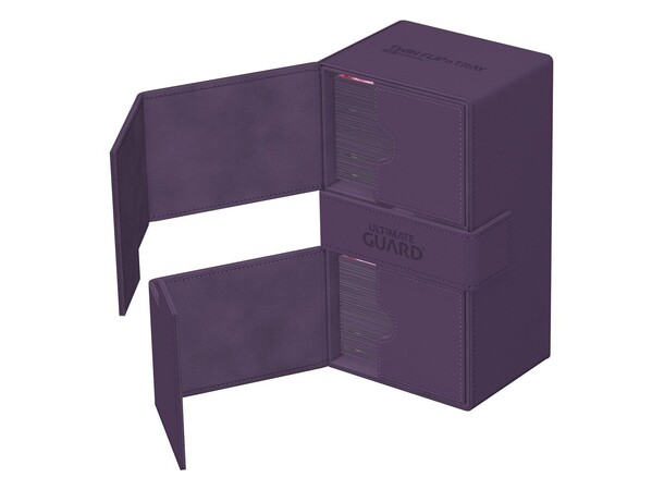 Twin Flip N Tray 200+ Lila Ultimate Guard - Monocolor 