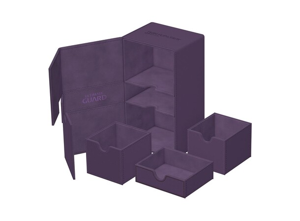 Twin Flip N Tray 200+ Lila Ultimate Guard - Monocolor 