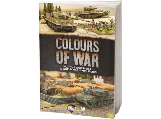 Vallejo Colours of War WWII / WWIII Miniatures - 140 sidor 