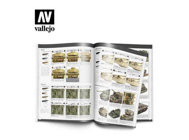 Vallejo Colours of War WWII / WWIII Miniatures - 140 sidor 