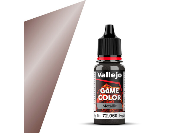 Vallejo Game Color Tinny Tin 18ml - Metallic 