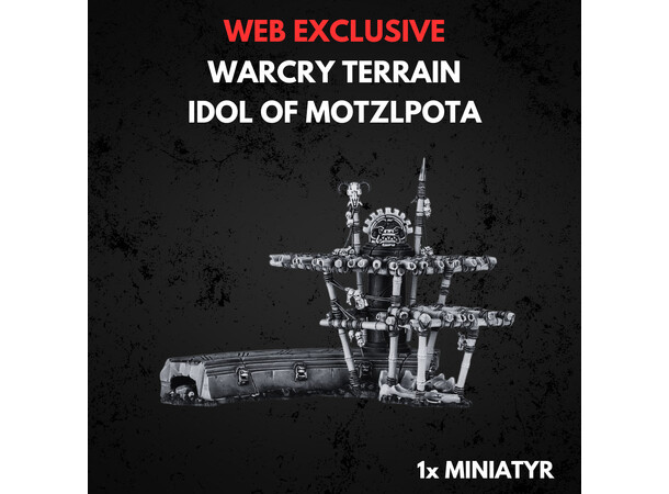 Warcry Terrain Idol of Motzlpota Warhammer Age of Sigmar 