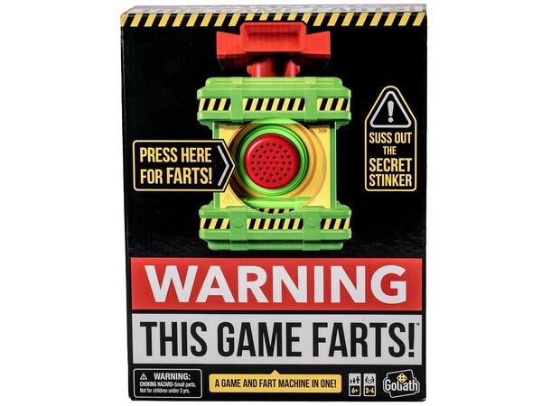 Warning This Game Farts Brädspel Svensk utgåva 