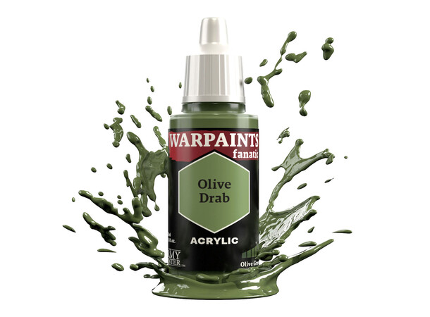 Warpaints Fanatic Olive Drab Army Painter 