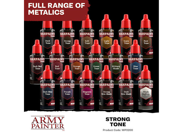 Warpaints Fanatic Strong Tone Army Painter Wash 