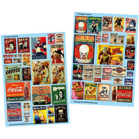 Waterslide Decals - Vintage Posters Green Stuff World