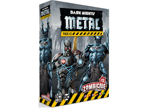 Zombicide 2nd Ed Dark Knight Pack 2 Expansion till Zombicide 2nd Edition 