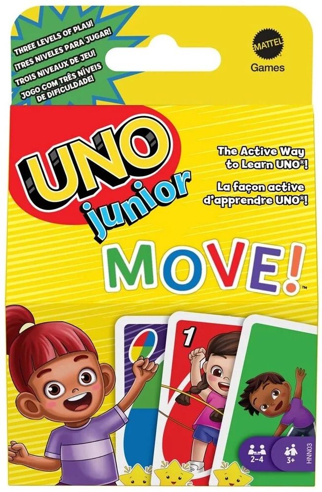 UNO Junior Move Kortspel
