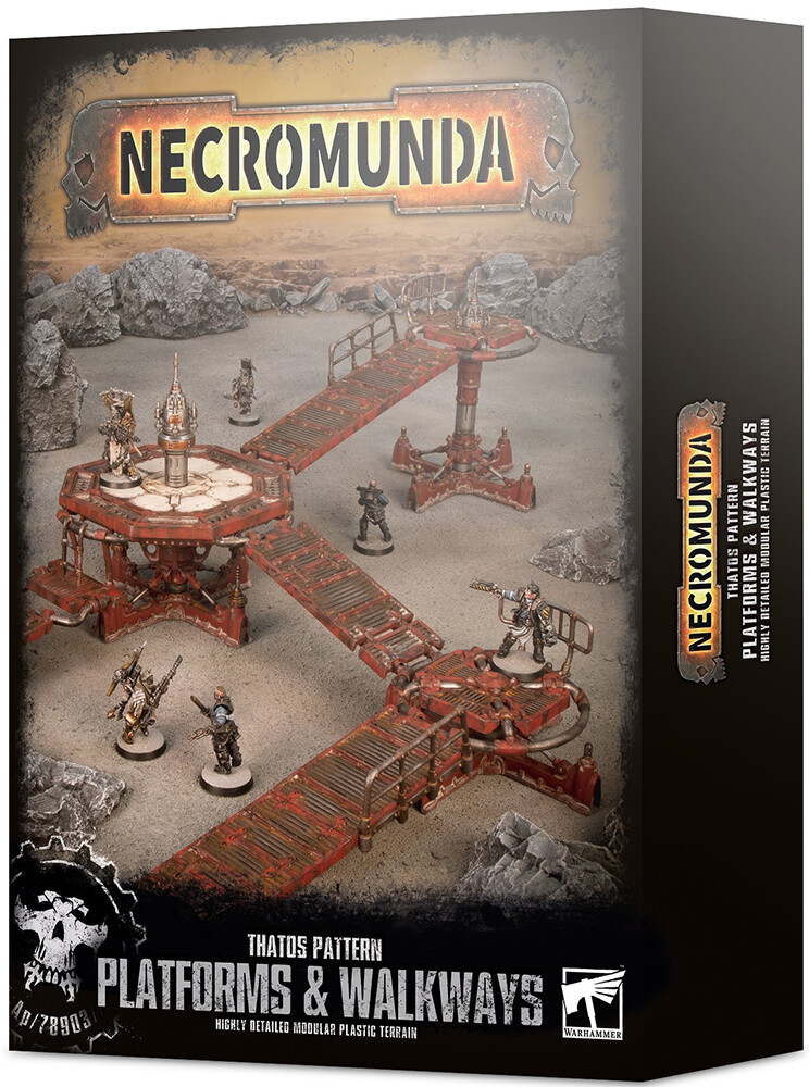 Necromunda Terrain Platforms & Walkways Thatos Pattern