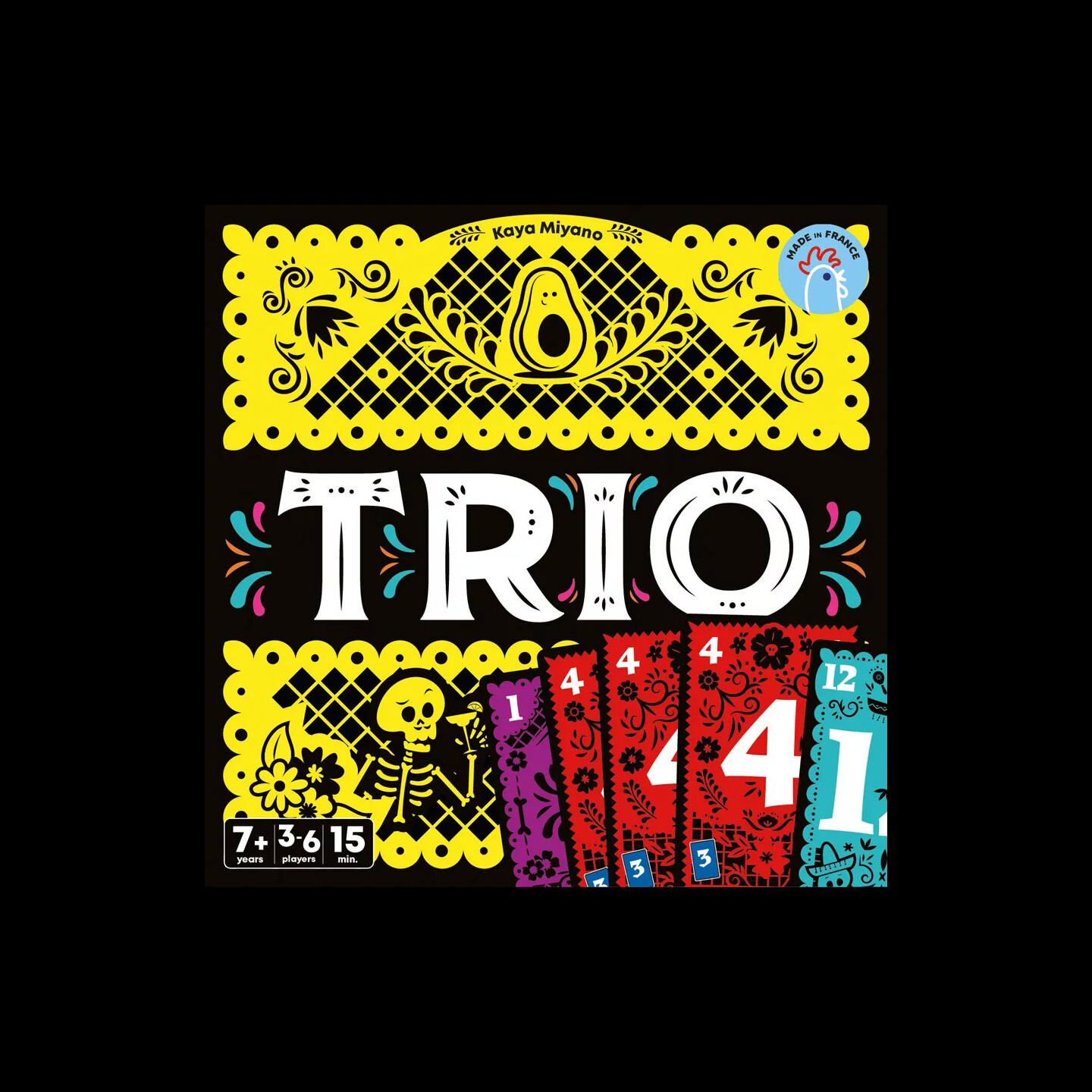 Trio Brädspel Svensk utgåva