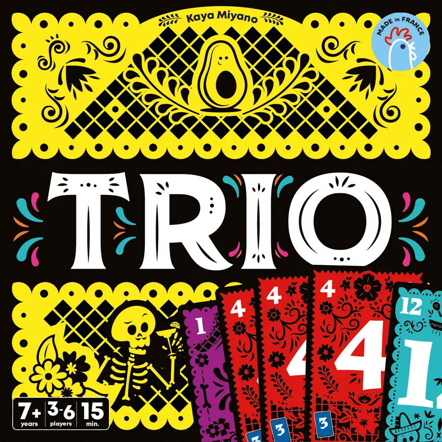Trio Brädspel Svensk utgåva