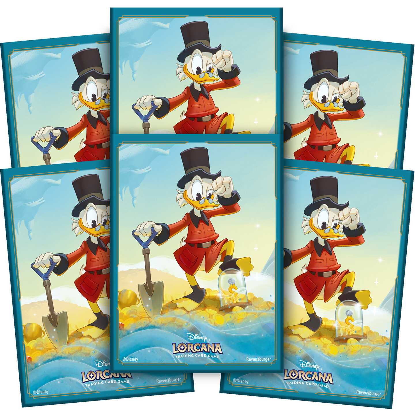 Disney Lorcana Sleeves Onkel Skrue
