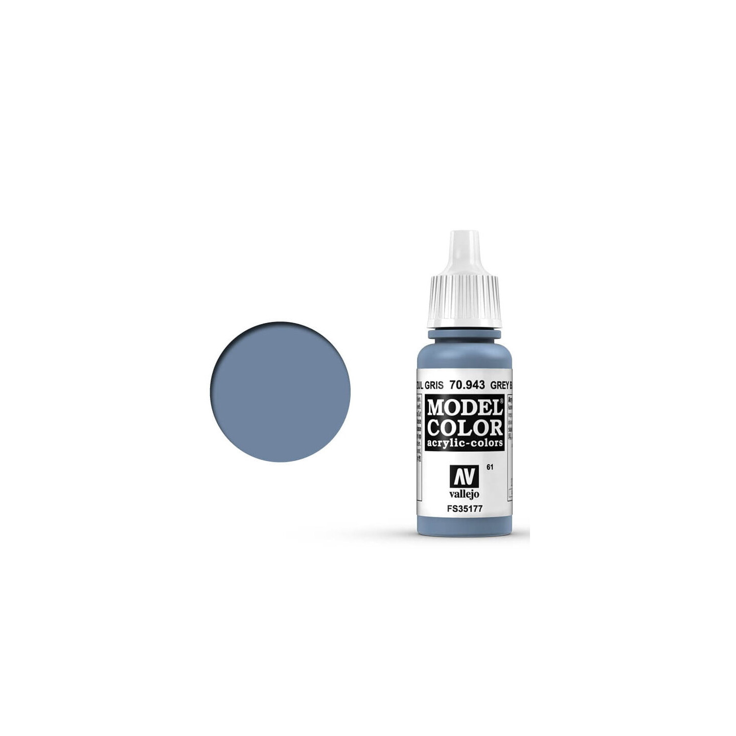 Vallejo Model Color Grey Blue - 17ml