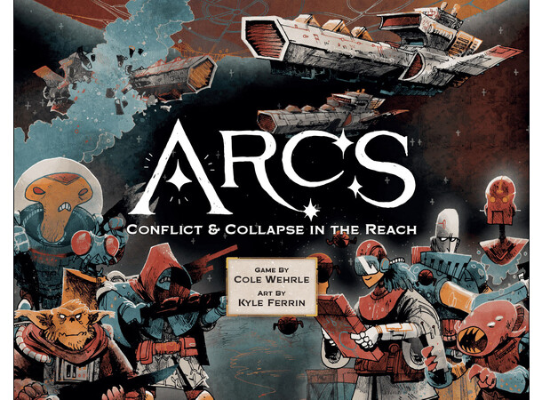 Arcs Brädspel Conflict & Collapse in the Reach 