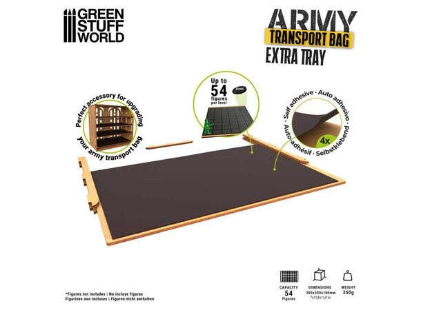 Army Transport Bag - Extra hylla Green Stuff World 