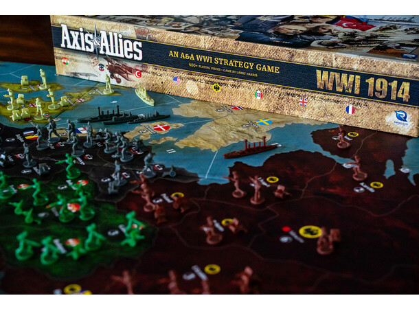 Axis & Allies WWI 1914 Brädspel 