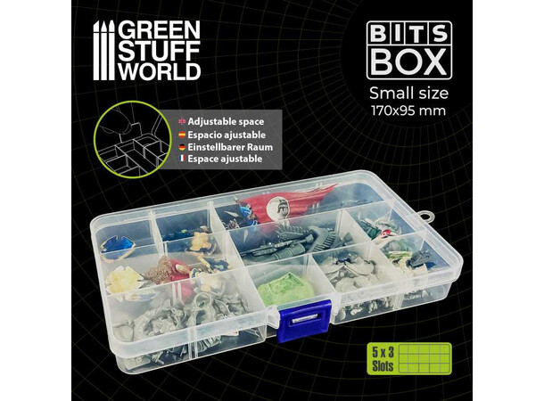 Bit Box Förvaring - Small Green Stuff World 