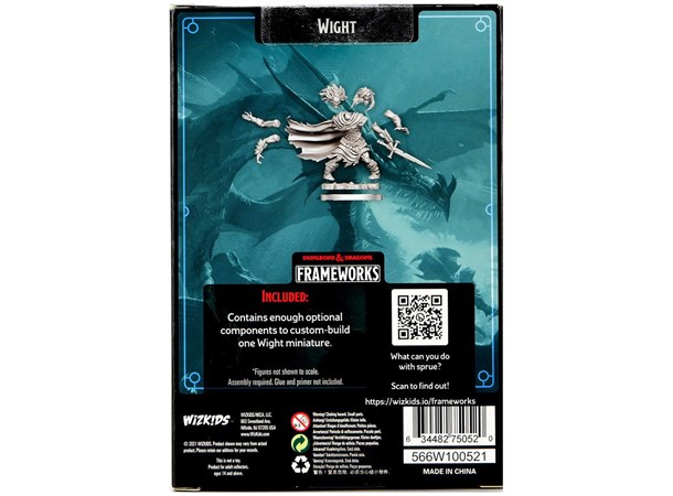 D&D Figur Frameworks Wight 