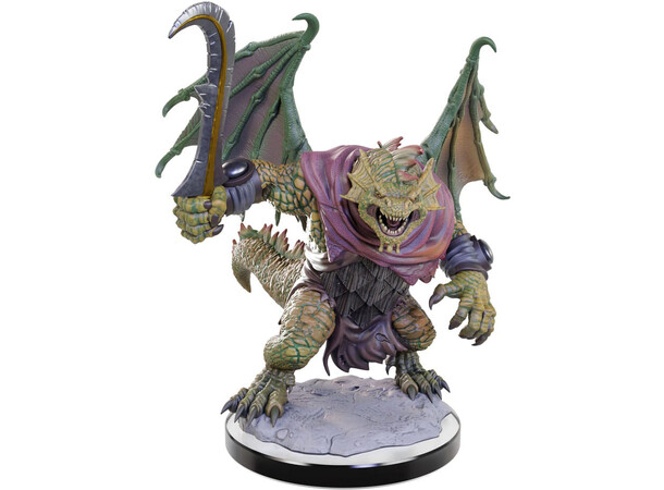 D&D Figur Nolzur Draconian Mage+Soldier Nolzur's Marvelous Miniatures - Ej målad 