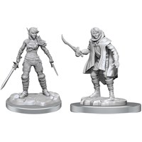 D&D Figur Nolzur Elf Rogue/Protege Nolzur's Marvelous Miniatures - Ej målad