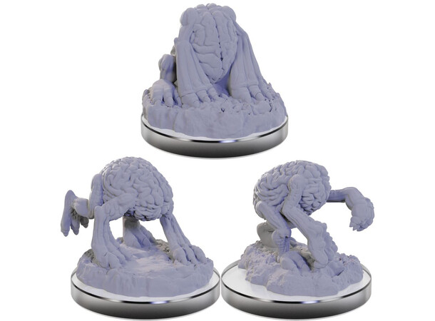 D&D Figur Nolzur Intellect Devourers Nolzur's Marvelous Miniatures - Ej målad 