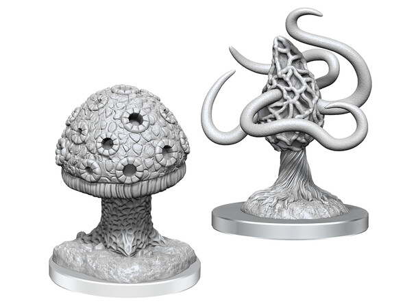 D&D Figur Nolzur Shrieker/Violet Fungus Nolzur's Marvelous Miniatures - Ej målad 