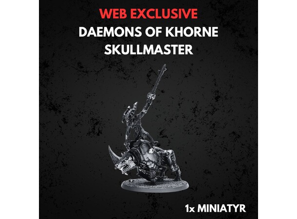 Daemons of Khorne Skullmaster Warhammer 40K / Age of Sigmar 
