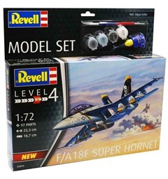 F/A-18F Super Hornet Model Starter Set Revell 1:72 Byggsats