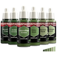 Flexible Triad Olive Greens Army Painter Warpaints Fanatic