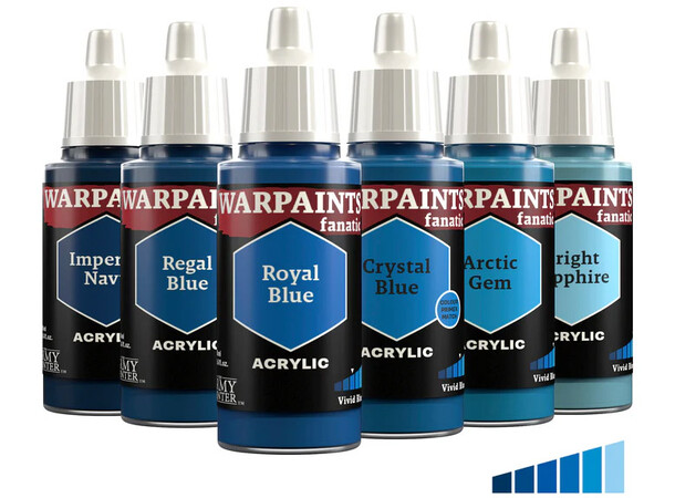 Flexible Triad Vivid Blues Army Painter Warpaints Fanatic 