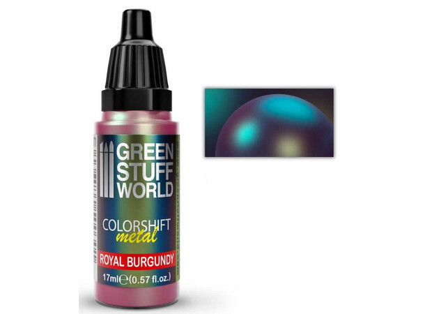 GSW Colorshift Metal Royal Burgundy Green Stuff World Chameleon Paints 17ml 
