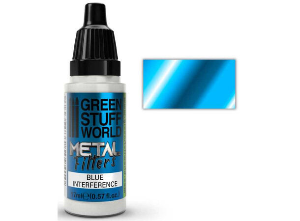 GSW Metal Filters Blue Interference Green Stuff World Chameleon Paints 17ml 