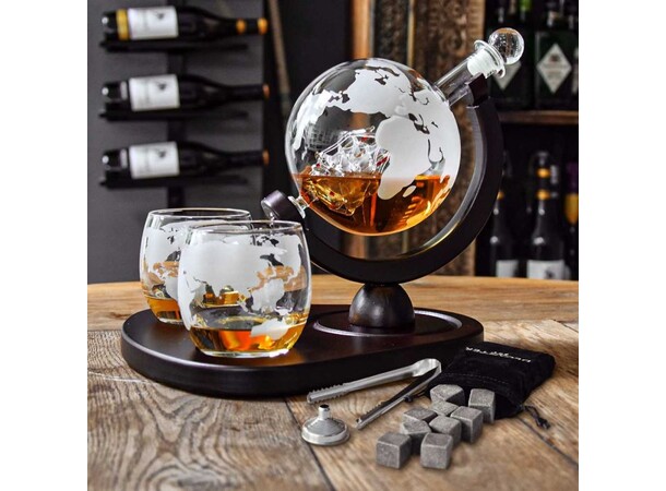 Globe Decanter Set Deluxe